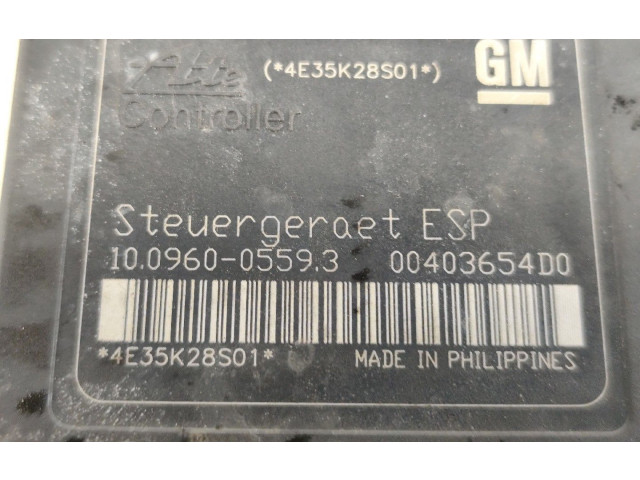 Блок ABS 13234911, 1002060248    Opel Zafira C