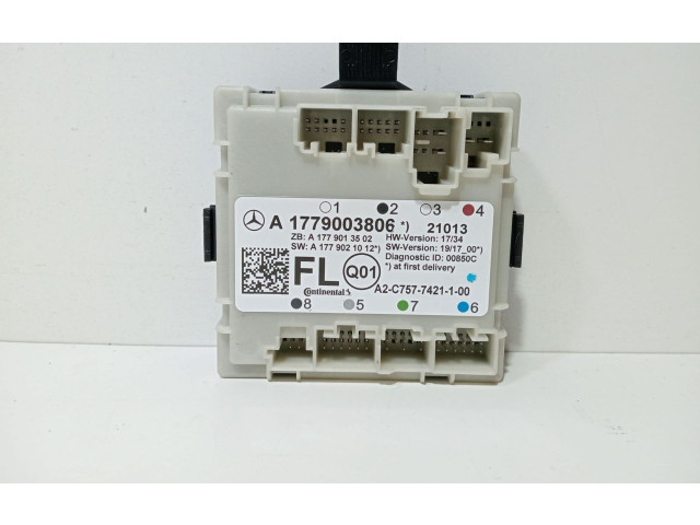 Блок управления A1779003806   Mercedes-Benz A W177 AMG