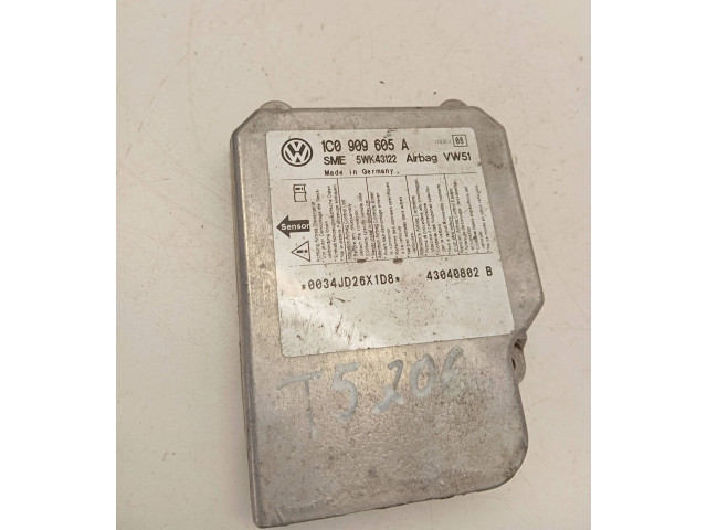 Блок подушек безопасности 1C0909605A, 5WK43122   Volkswagen Transporter - Caravelle T5