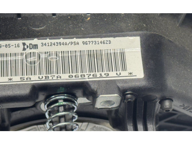 Подушка безопасности водителя 96773146ZD, 96773146ZD Citroen Berlingo