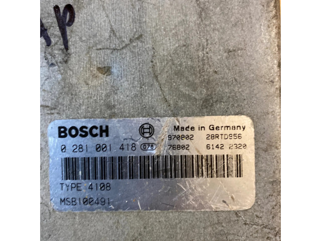 Блок управления двигателя 0281001418   Honda Accord