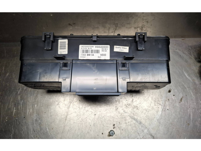 Блок управления климат-контролем 10920861a Volkswagen Touran I