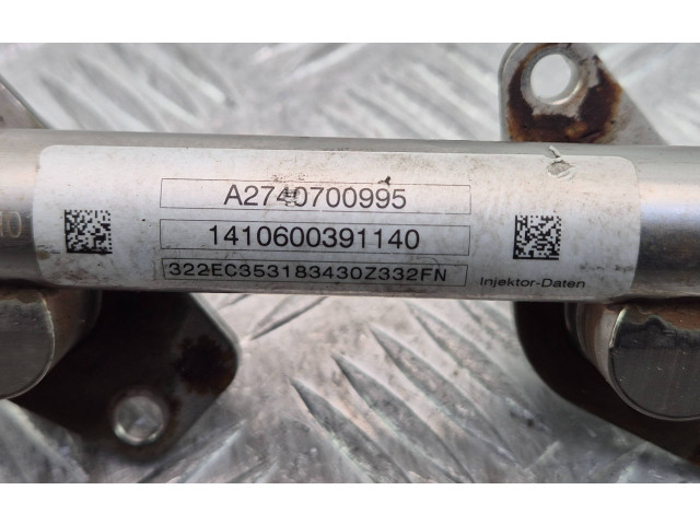 Vstřikovací lišta A2740700995, 1410600391140 Mercedes-Benz E W212 27492030194110