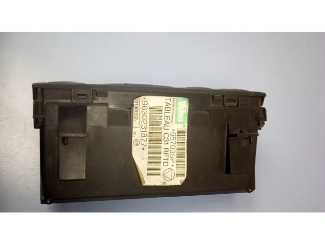 Блок управления климат-контролем 69160002, 657035P   Peugeot 406