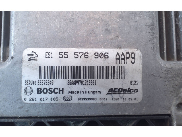 Блок управления двигателя 55575349, 55576906   Opel Meriva B