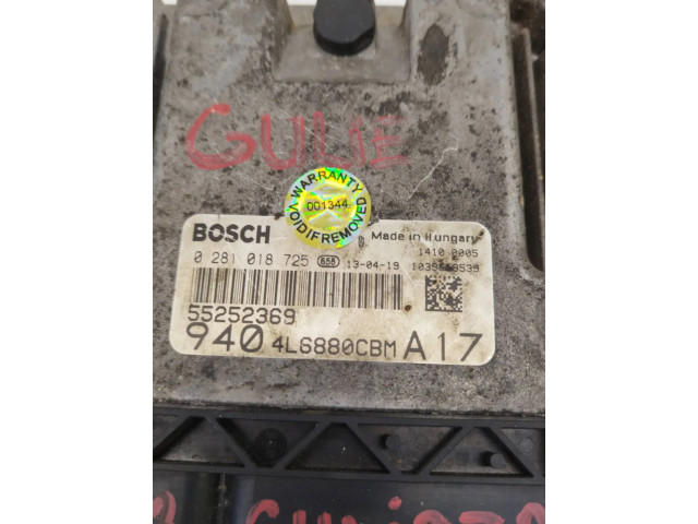 Řídící jednotka 55252369, 4L6880CBMA   Alfa Romeo Giulietta 2010
