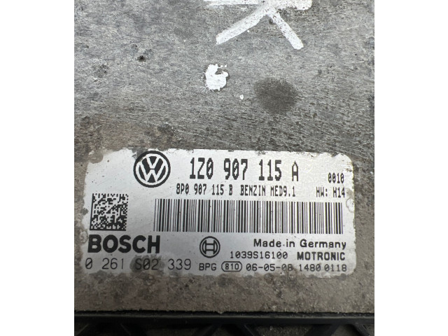 Блок управления двигателя 1Z0907115A, 8P0907115B Skoda Octavia Mk2 (1Z)