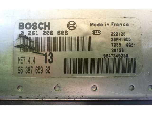 Турбина Блок управления двигателем ECU Citroen Xsara