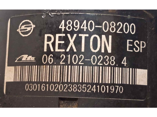 Блок АБС 4894008200, 06210903993 SsangYong Rexton - года