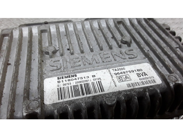 Блок управления коробкой передач 9649759180, S118047513 Citroen Xsara Picasso