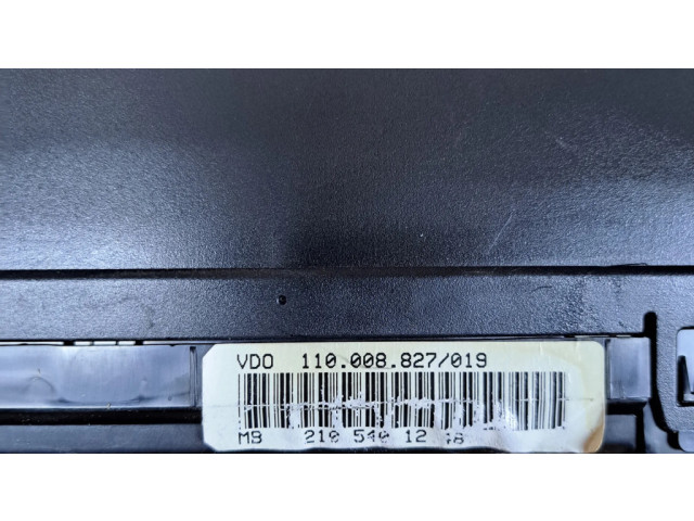 Панель приборов 2105401248, 110008827019   Mercedes-Benz E W210       