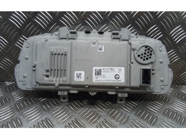 Панель приборов 5E3920770C Skoda Octavia Mk4
