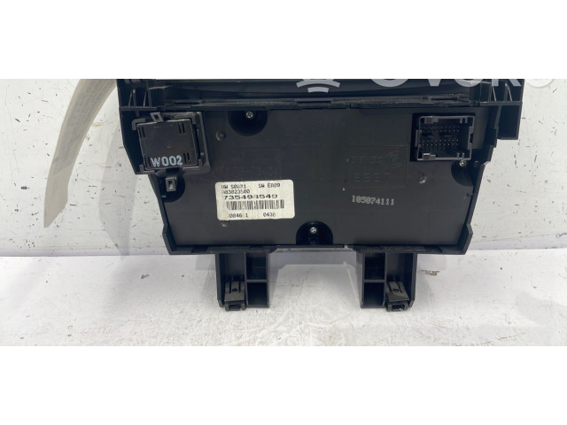 Блок управления климат-контролем 735498549 Fiat Doblo