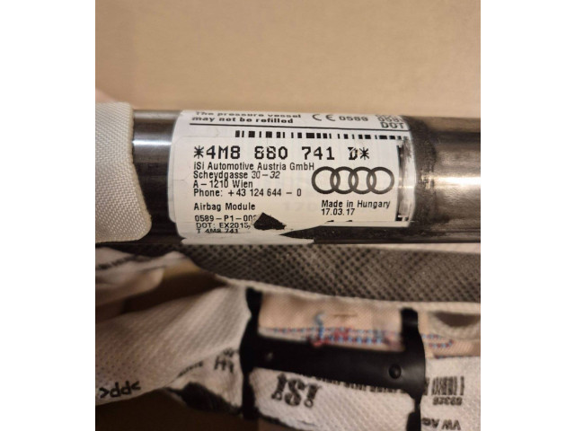 Боковая подушка безопасности 4M8880741D, 43124644   Audi Q8
