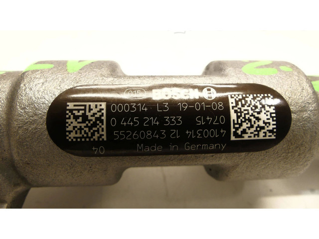 Vstřikovací lišta 55260843, 0445214333 Alfa Romeo Stelvio pro naftový motor 2.2 55268532