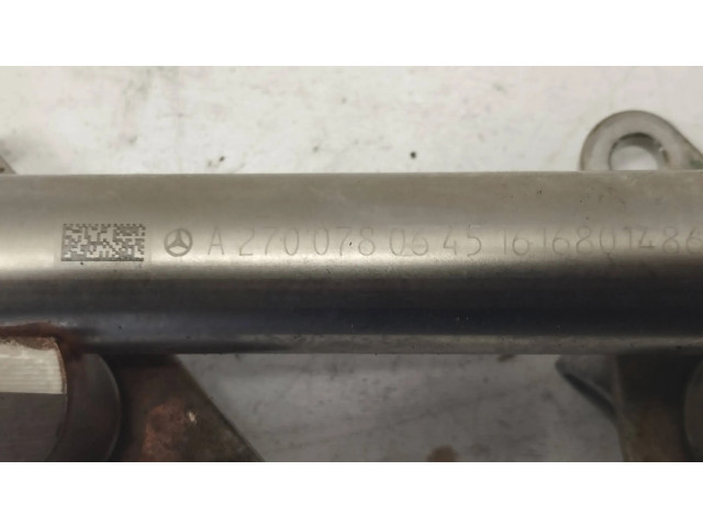 Vstřikovací lišta A2700780645 Mercedes-Benz C AMG W205 pro benzínový motor 4.0