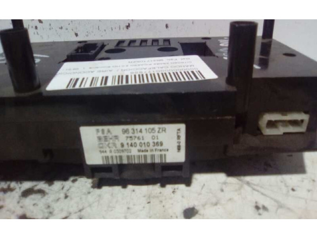 Модуль блока управления кондиционером 96317105ZR, 7576101   Citroen Xsara