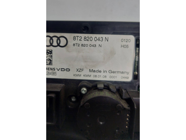Блок управления климат-контролем 8T2820043N Audi A5 Sportback 8TA