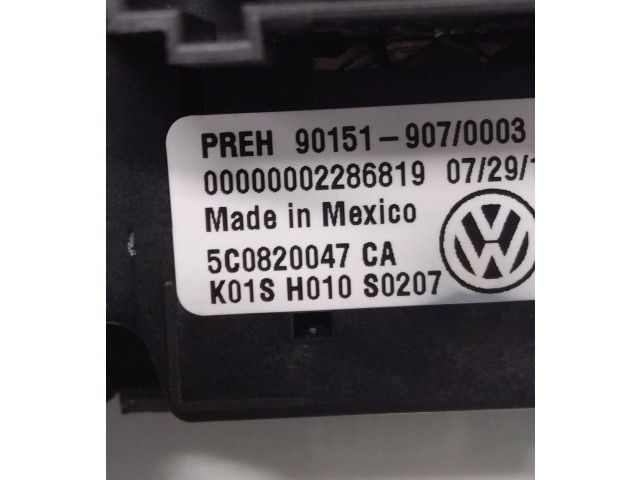 Блок управления климат-контролем 5C0820047CA, 0000002286819 Volkswagen Jetta VI