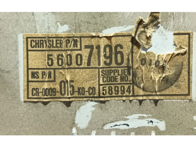 Панель приборов 5DF57MA8, 56007196   Jeep Cherokee       