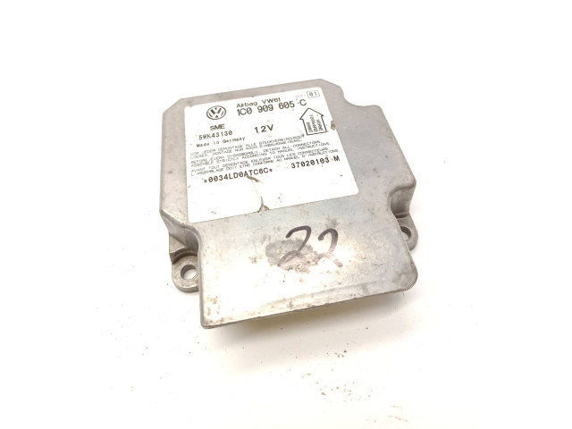 Блок подушек безопасности 1C0909605C, 5WK43130   Volkswagen PASSAT B5.5