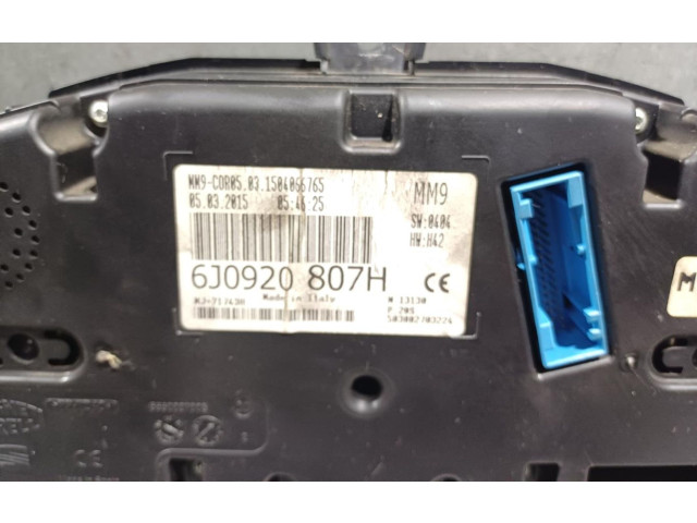 Přístrojová deska Seat Ibiza IV (6J,6P) 2015 6J0920807H