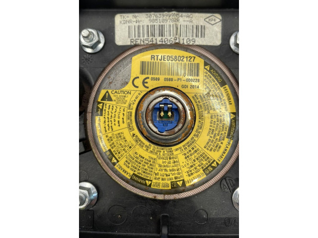 Подушка безопасности водителя 985109782R Dacia Sandero
