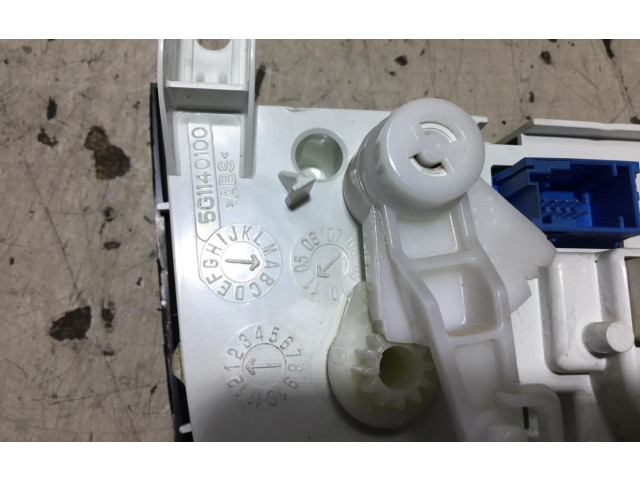 Блок управления климат-контролем 5G1140100   Fiat Punto (199)