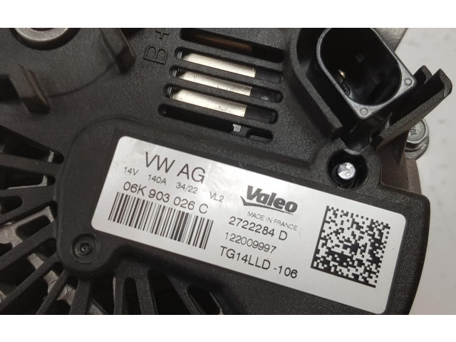 Генератор 06K903026C, 06K903026C   Cupra Leon      