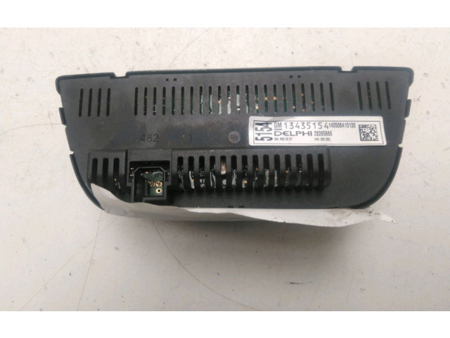 Поршень Блок управления кондиционера воздуха / климата/ печки (в салоне) B16DTL_LVM 13441784  Opel Meriva B  