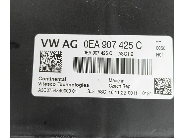Блок управления двигателя 0EA907425C, A3C0754340000 Volkswagen ID.3