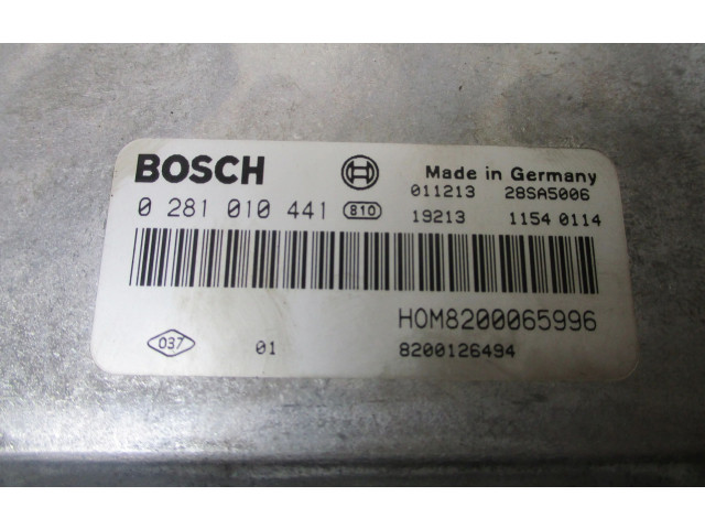 Řídící jednotka 0281010441 Toyota Yaris Verso 2001