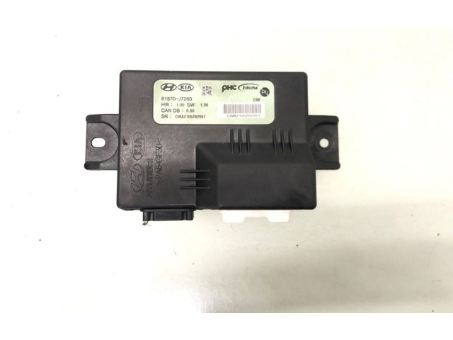 Блок управления 81870J7260, 81870J7260   KIA Pro Cee'd III