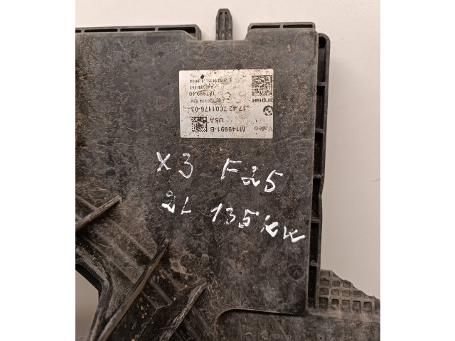 Вентилятор радиатора M149991B, 7601176 BMW X3 F25