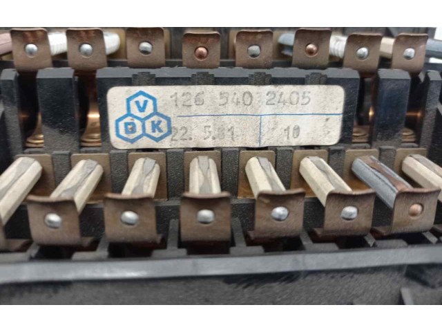 Pojistková skříňka Řídící jednotka BSM 1265402405 Mercede-Benz S W116 1981