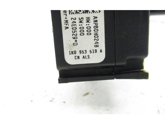 Включатель стеклоочистителей Seat Leon (1P)  2005 - 2012 года 1K0953519A      