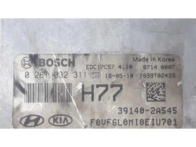 Řídící jednotka 391402A545, 0281032311 Hyundai i40 2012