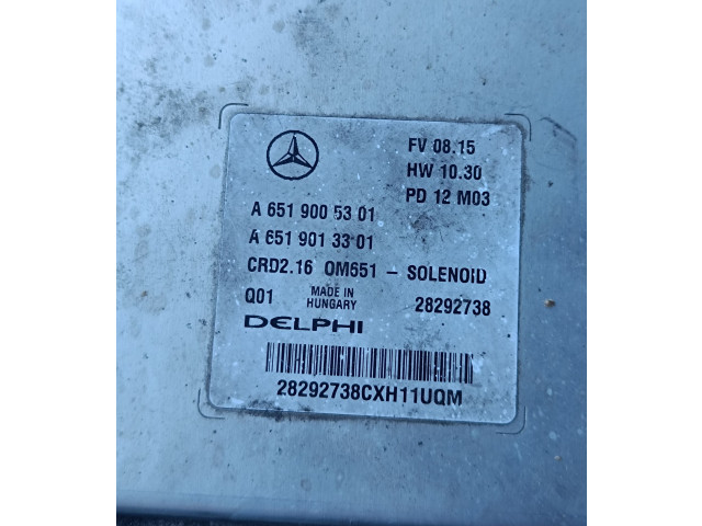 Řídící jednotka A6519005301, 28292738   Mercedes-Benz C W204 2009