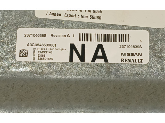 Блок управления двигателя 237104639S   Dacia Sandero III