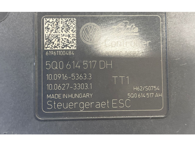 Блок АБС 5Q0614517DH, 5Q0614517DH Skoda Superb B8 (3V) 2015 - 2024 года