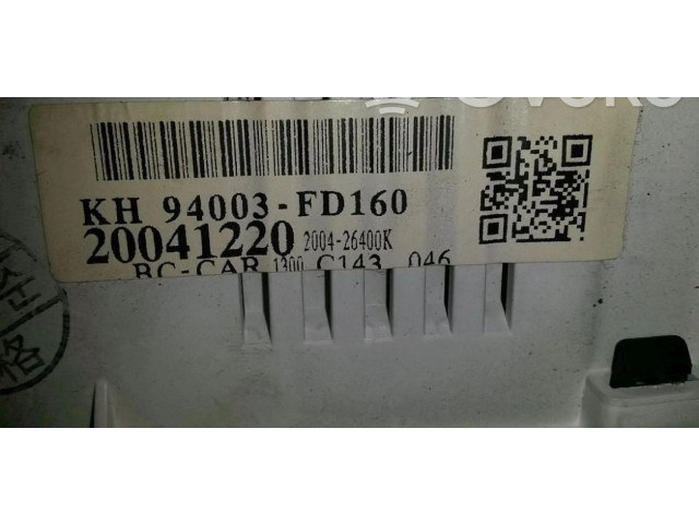 Přístrojová deska KIA Rio 2002 KH94003FD160, KH94003FD160