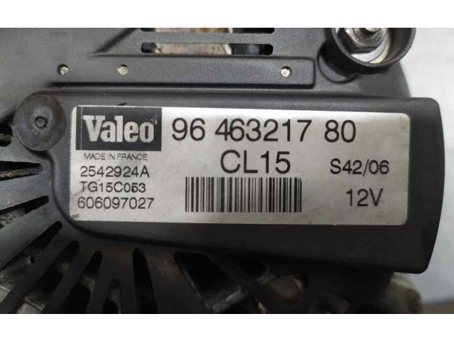 Генератор 9646321780, VALEO   Citroen C5      