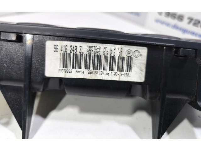 Блок управления климат-контролем 96416248 Peugeot 406