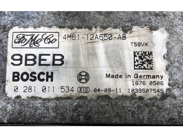 Řídící jednotka 4M61-12A650-BA Mazda 3 I 2004