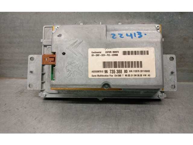 Дисплей    9673538880, 9673538880   Citroen C5