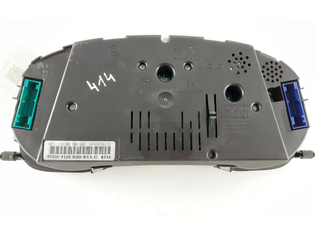 Панель приборов 1U0920811C Skoda Octavia Mk1 (1U)