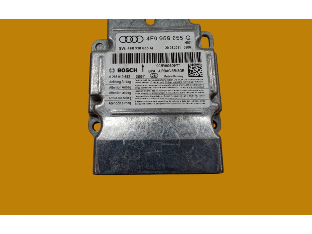 Блок подушек безопасности 4F0959655G, 0285010682 Audi A6 S6 C6 4F