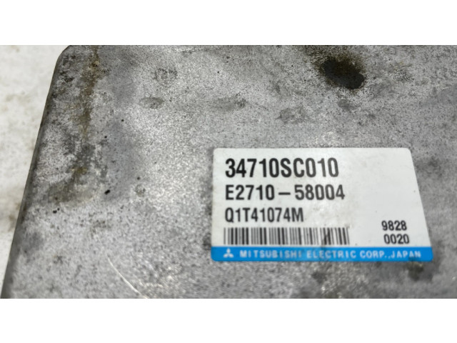 Блок управления двигателя 34710SC010, Q1T41074M   Subaru Forester SH
