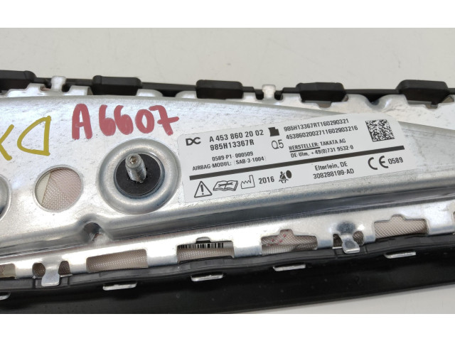 Подушка безопасности в сиденье 985H13367R, 985H13367R Renault Twingo III