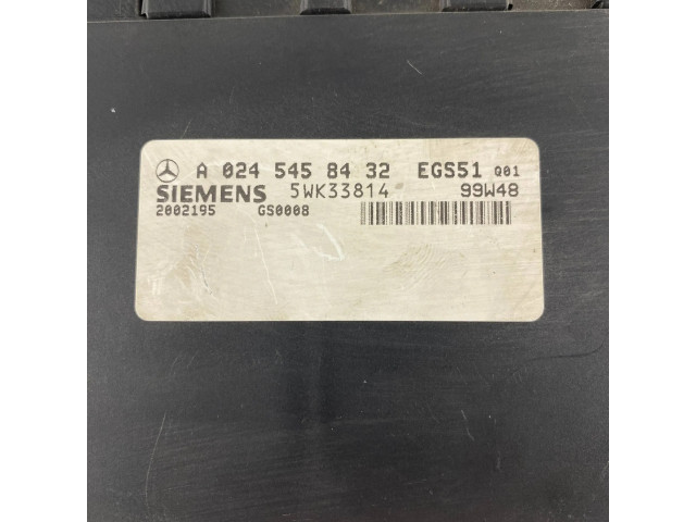 Блок управления коробкой передач A0245458432   Mercedes-Benz E W210